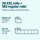 2-Ply Soft Toilet Paper 30 Rolls =185 Regular Bath Tissue 5Pack